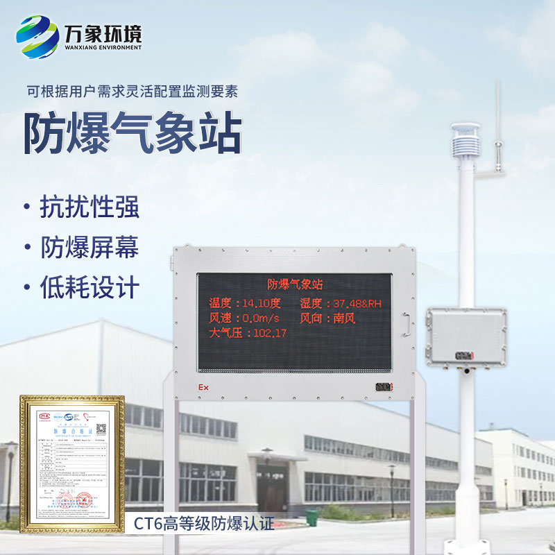 防爆型氣象站——?；穲鏊O測氣象少不了它