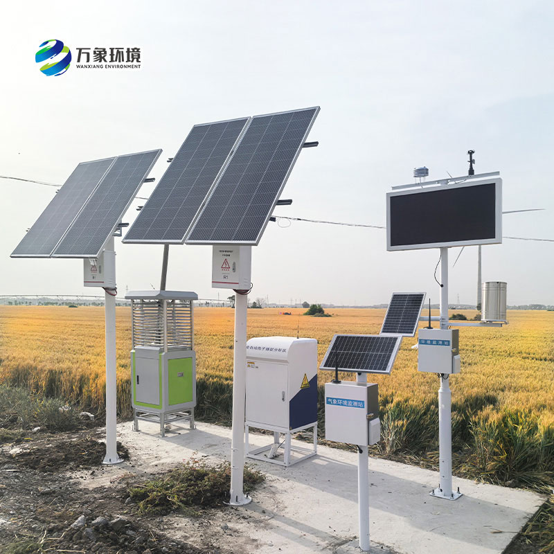 農田四情監測系統，每一個設備各司其職相互配合構建高標準農田