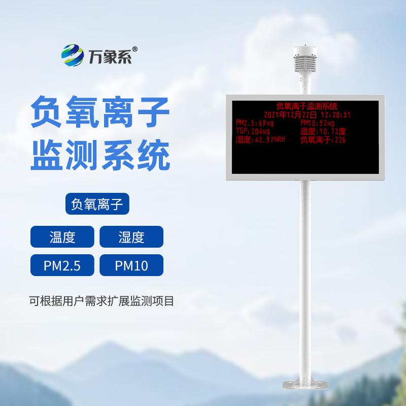 負氧離子監測站