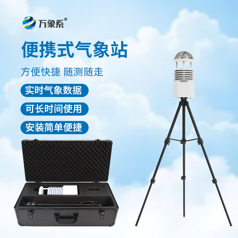 小巧全自動：便攜式全自動氣象站，隨時(shí)隨地知天氣