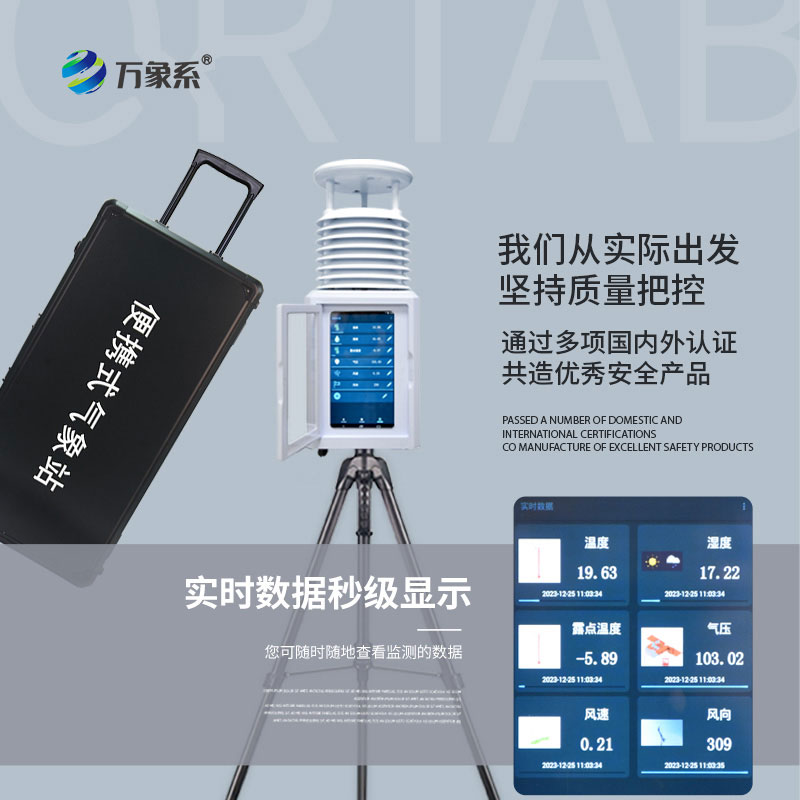 便攜式自動氣象觀測站